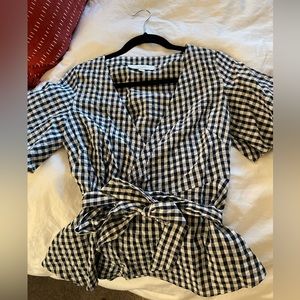 Super cute Loft wrap blouse